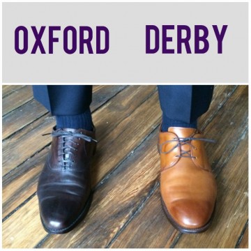 Phân biệt giày tây nam Oxford và Derby - Nam giới nên biết