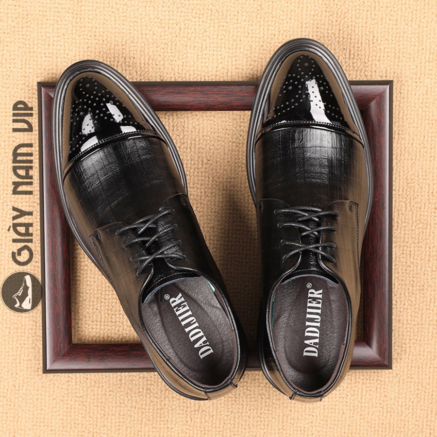 Giày da nam kiểu dáng hàn quốc thời trang GD03-(mua 2 sản phẩm tặng 1 đôi  tất khử mùi) - Khử mùi cho nam | TheFaceHolic.com